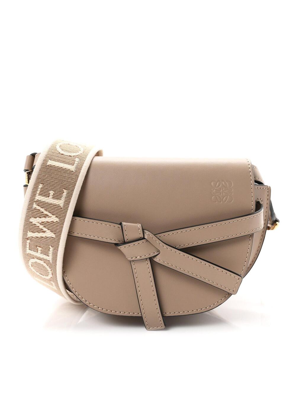 Loewe Calfskin Jacquard Mini Gate Dual #375242L13B